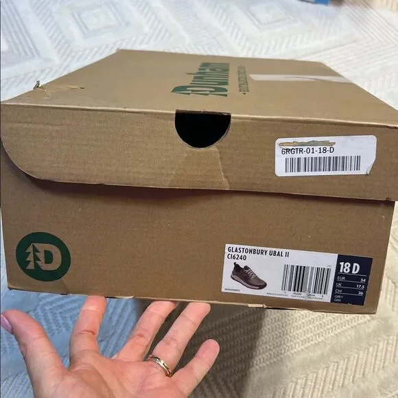 DUNHAM - GLASTONBURY WATERPROOF UBAL WALKING SHOE - Size 18